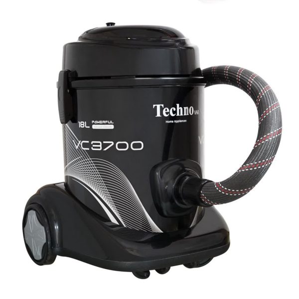 جاروبرقی سطلی تکنو وار مدل 3700